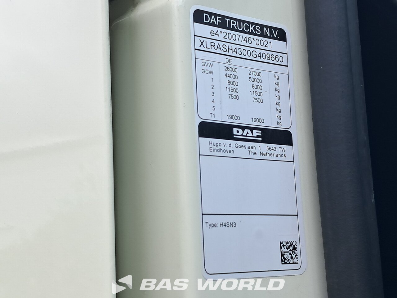 Other : DAF XF 480 6X2 SDG Camion à Caisse Mobile