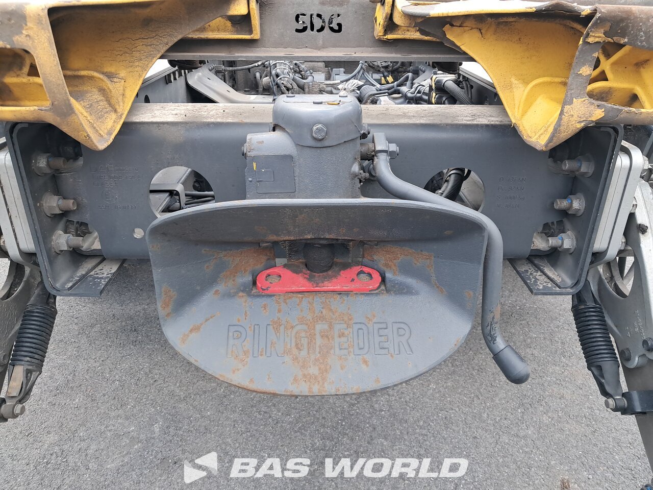Trailer Coupling : DAF XF 480 6X2 SDG Camion à Caisse Mobile