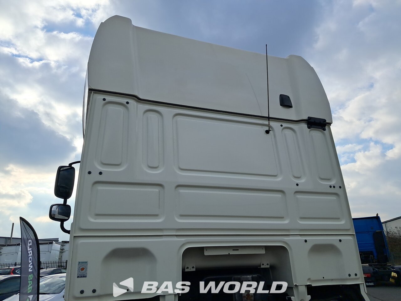 Back of cabin : DAF XF 480 6X2 SDG Camion à Caisse Mobile