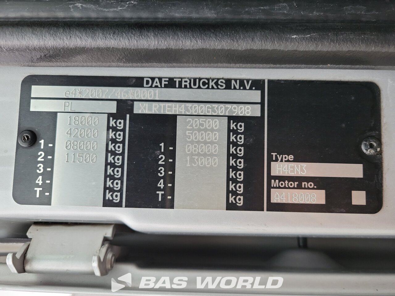 Other : DAF XF 530 4X2 Tracteur routier