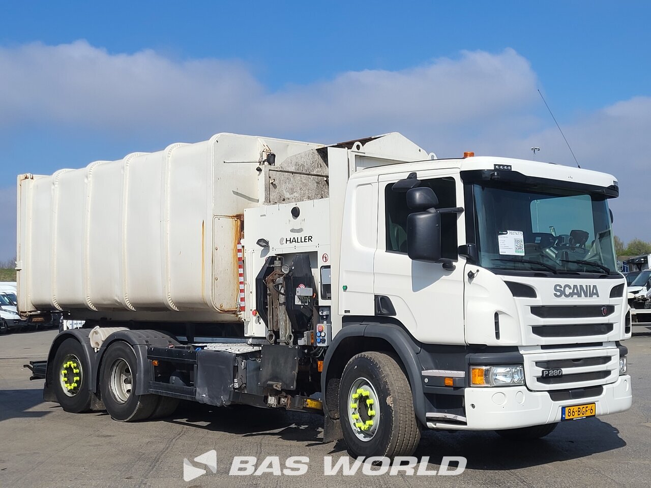 Other : Scania P280 6X2 camion à bras
