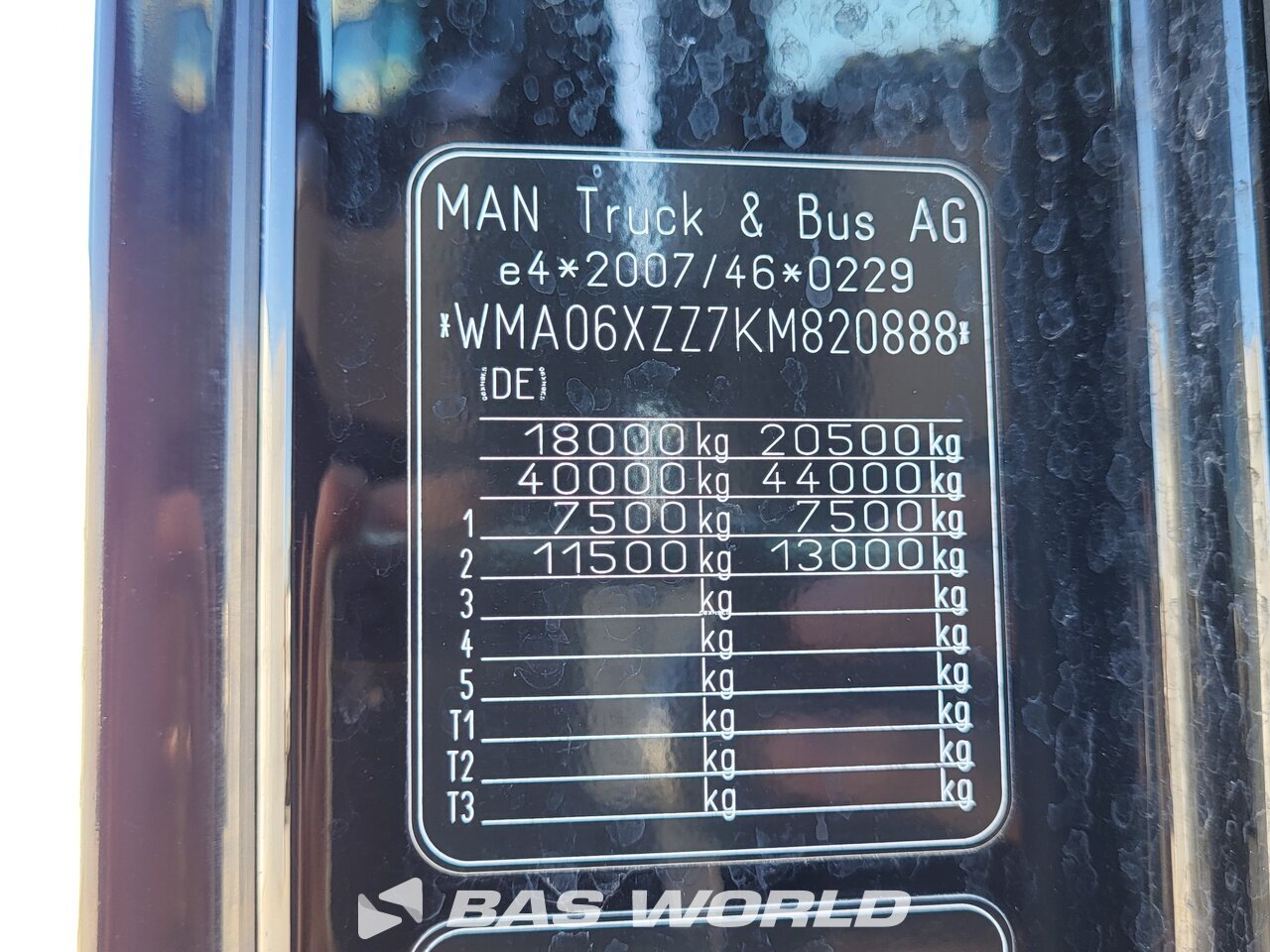 Other : MAN TGX 18.460 4X2 Tracteur routier