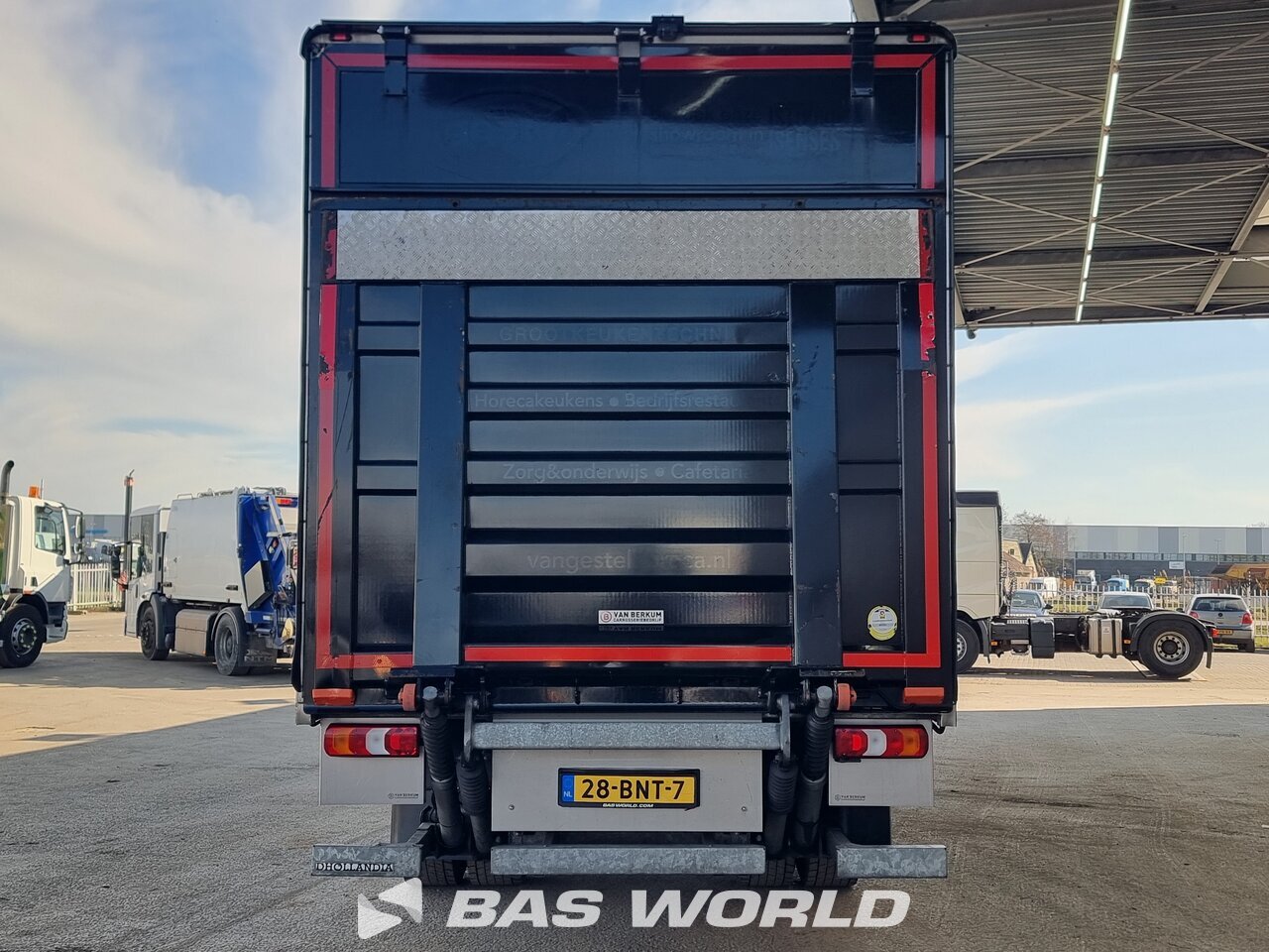 Other : Mercedes Antos 1824 4X2 Van Berkum Carrosseries fourgons