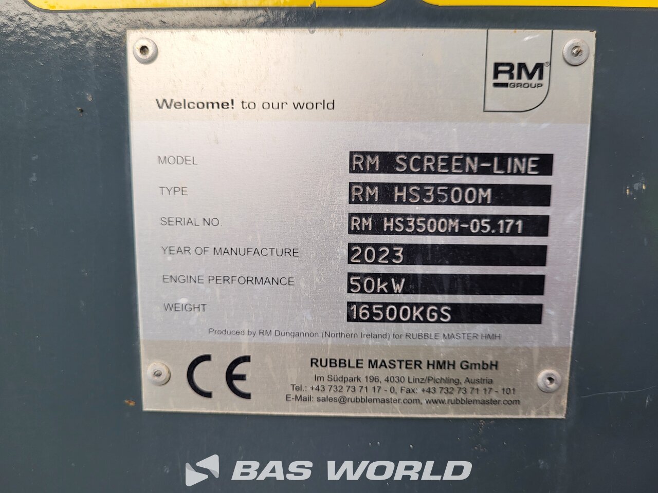 Other : Rubble Master HS3500 M Crible