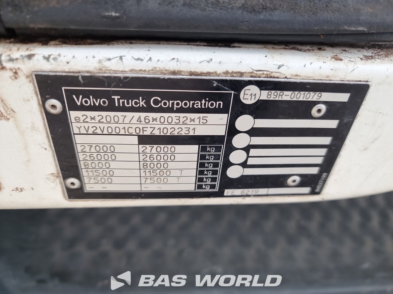Other : Volvo FE 320 6X2 MOL Cy. NV Type: Pusher IID CB DUAL IID Camion d'ordures