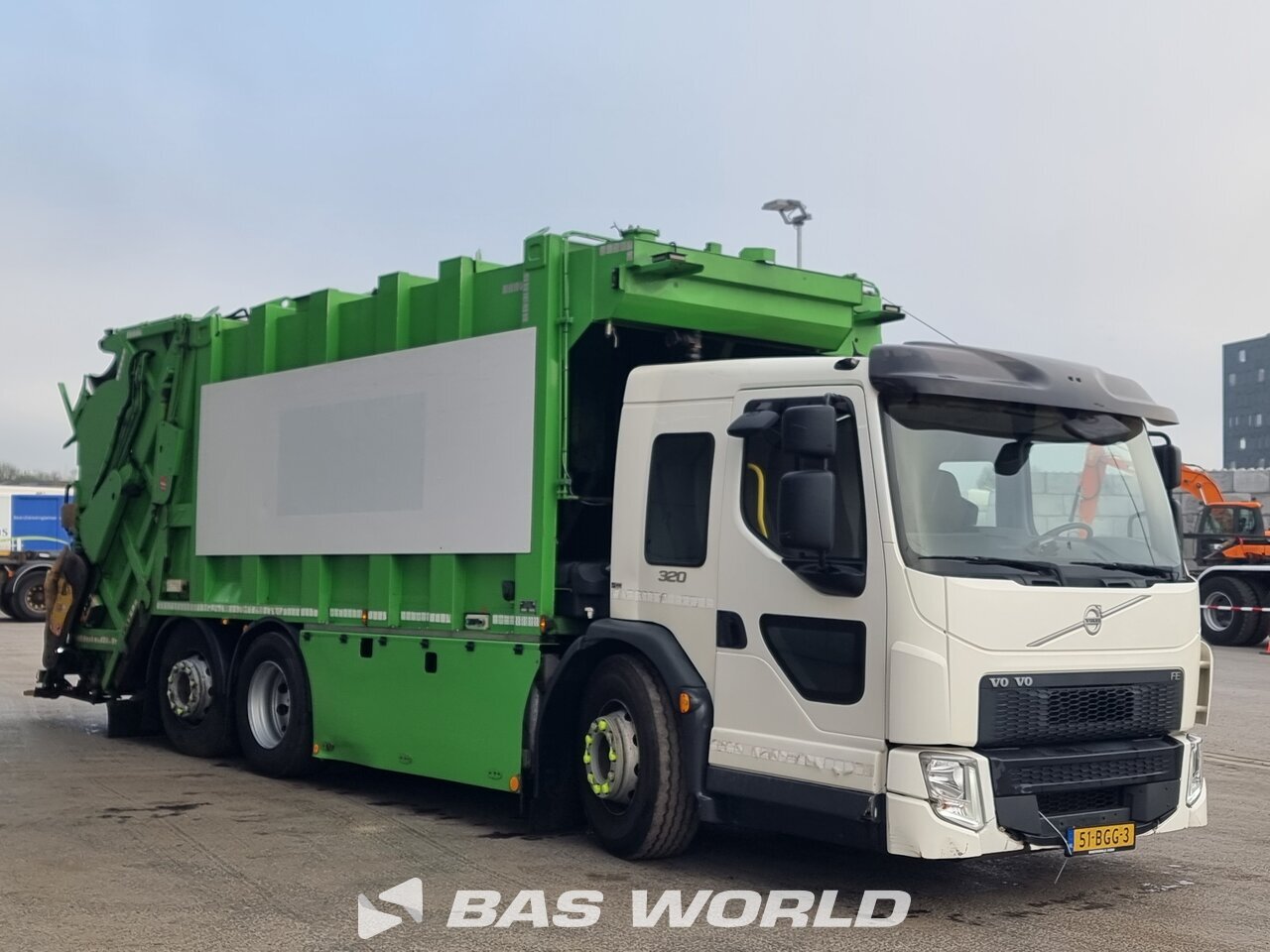 Other : Volvo FE 320 6X2 MOL Cy. NV Type: Pusher IID CB DUAL IID Camion d'ordures