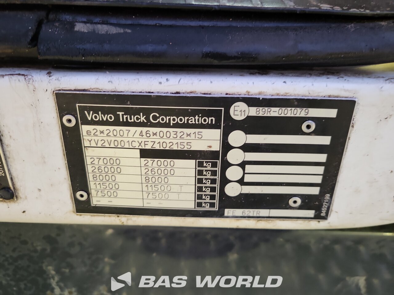Other : Volvo FE 320 6X2 MOL type Pusher IID CB DUAL IID Camion d'ordures