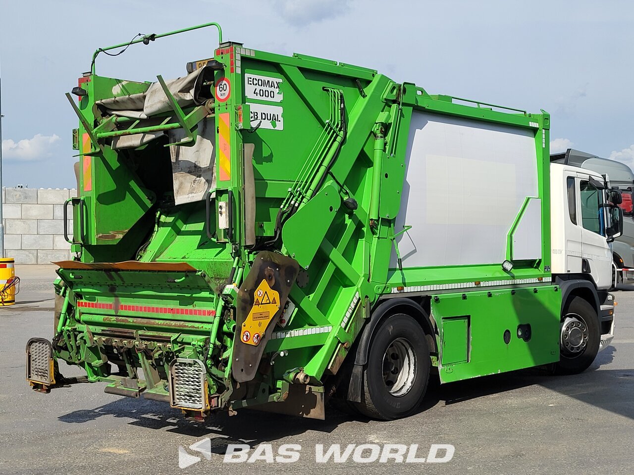 Other : Scania P280 4X2 Mol Ecomax4000 CB Dual Camion d'ordures