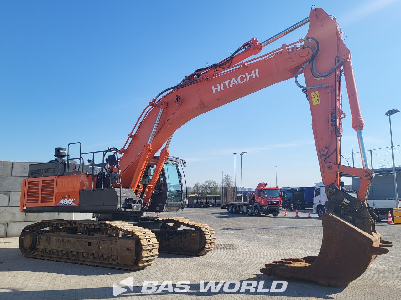 Hitachi ZX490 LCH -6 raupenbagger - BAS World