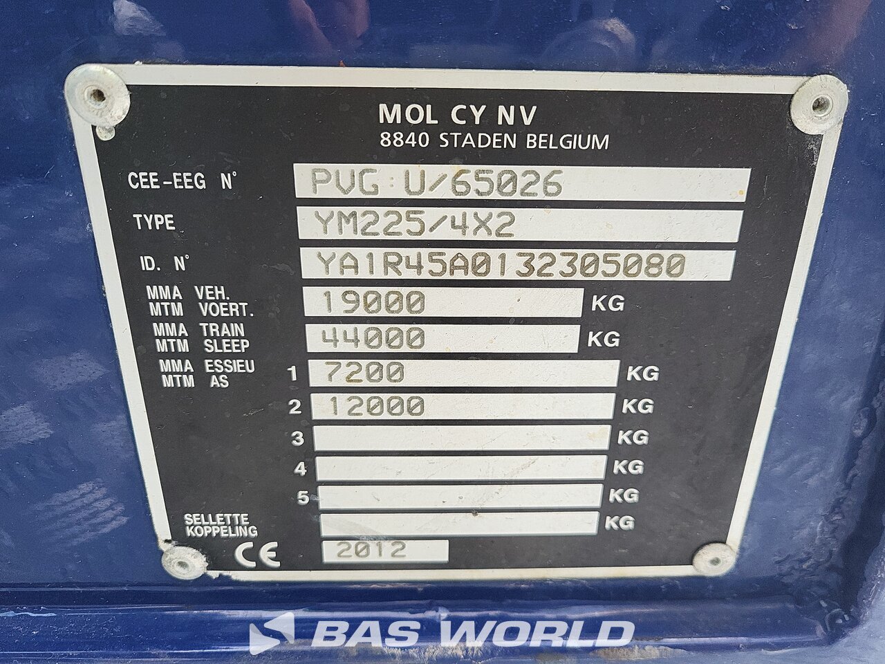 Other : Mol Tracteur terminal