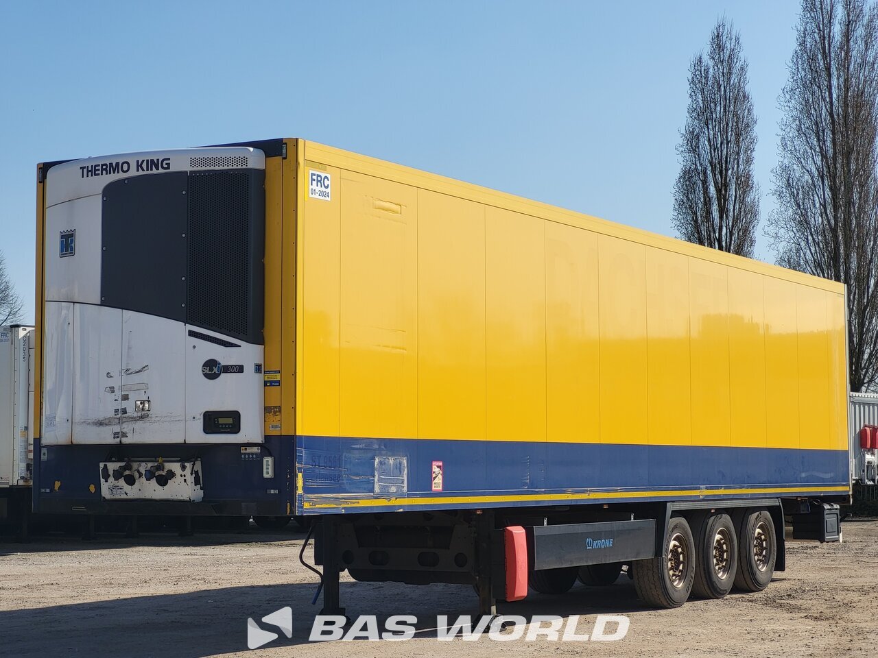 Front left : Krone Thermo King SLXi300 Semi-remorque frigorifique