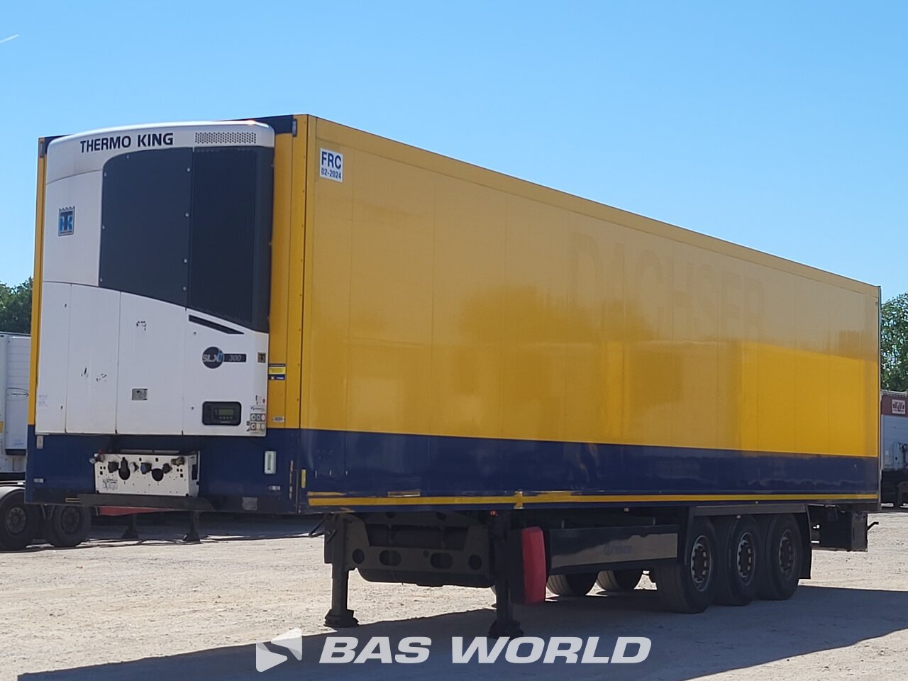 Front left : Krone Thermo King SLXi 300 Semi-remorque frigorifique