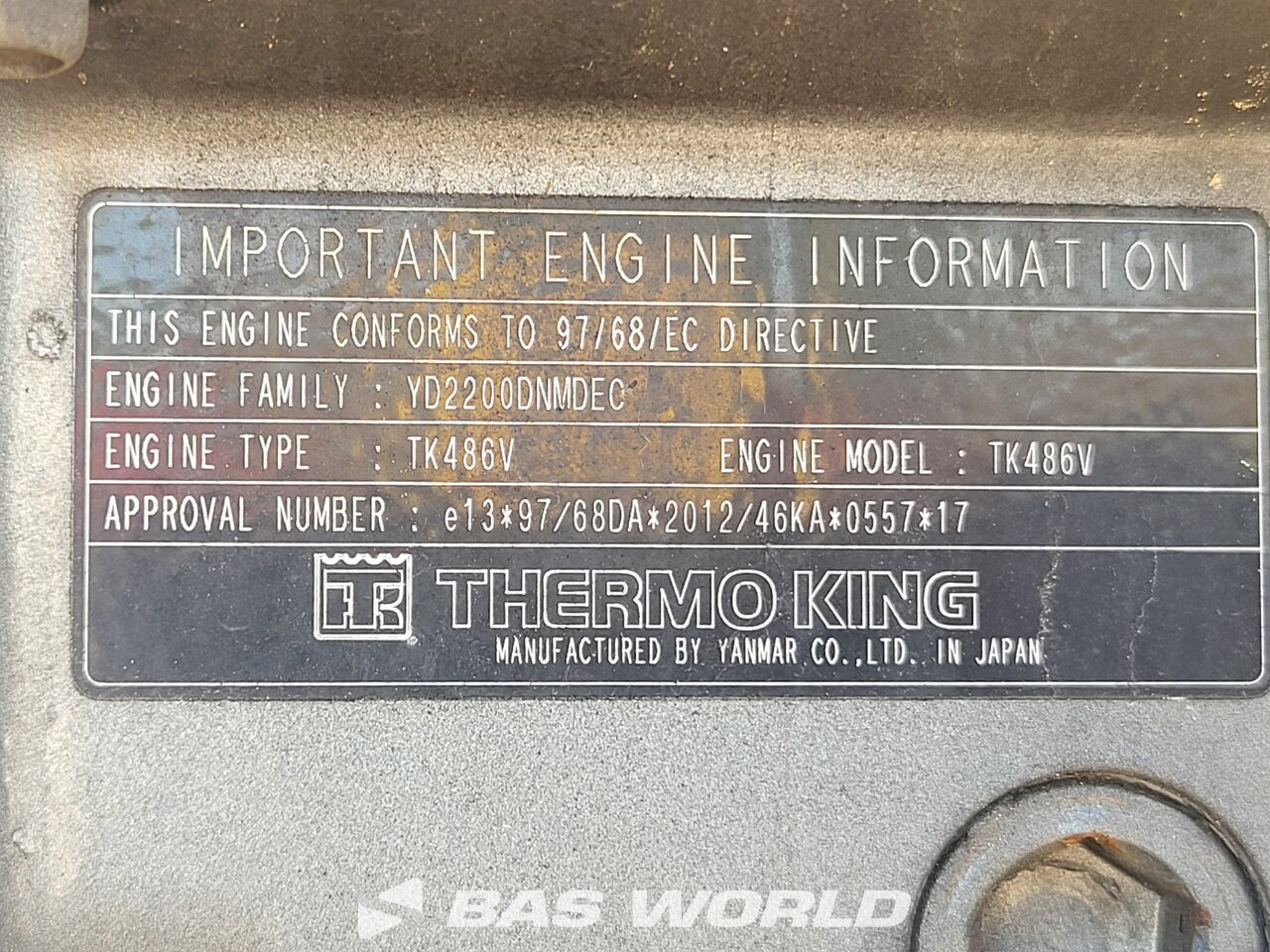 Other : Krone ThermoKing SLXi 300 Semi-remorque frigorifique