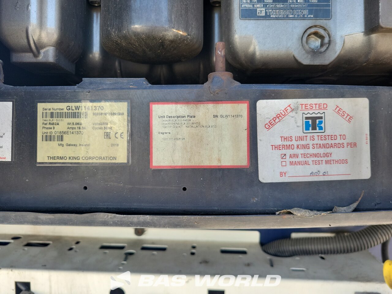 Other : Krone ThermoKing SLXi 300 Semi-remorque frigorifique