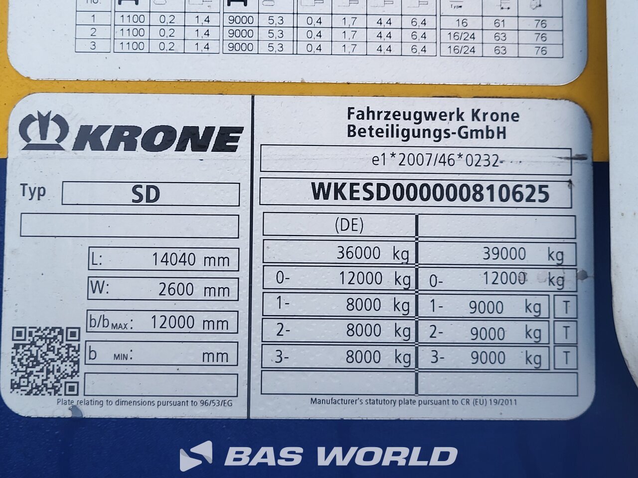 Other : Krone Thermo King SLXi 300 Semi-remorque frigorifique