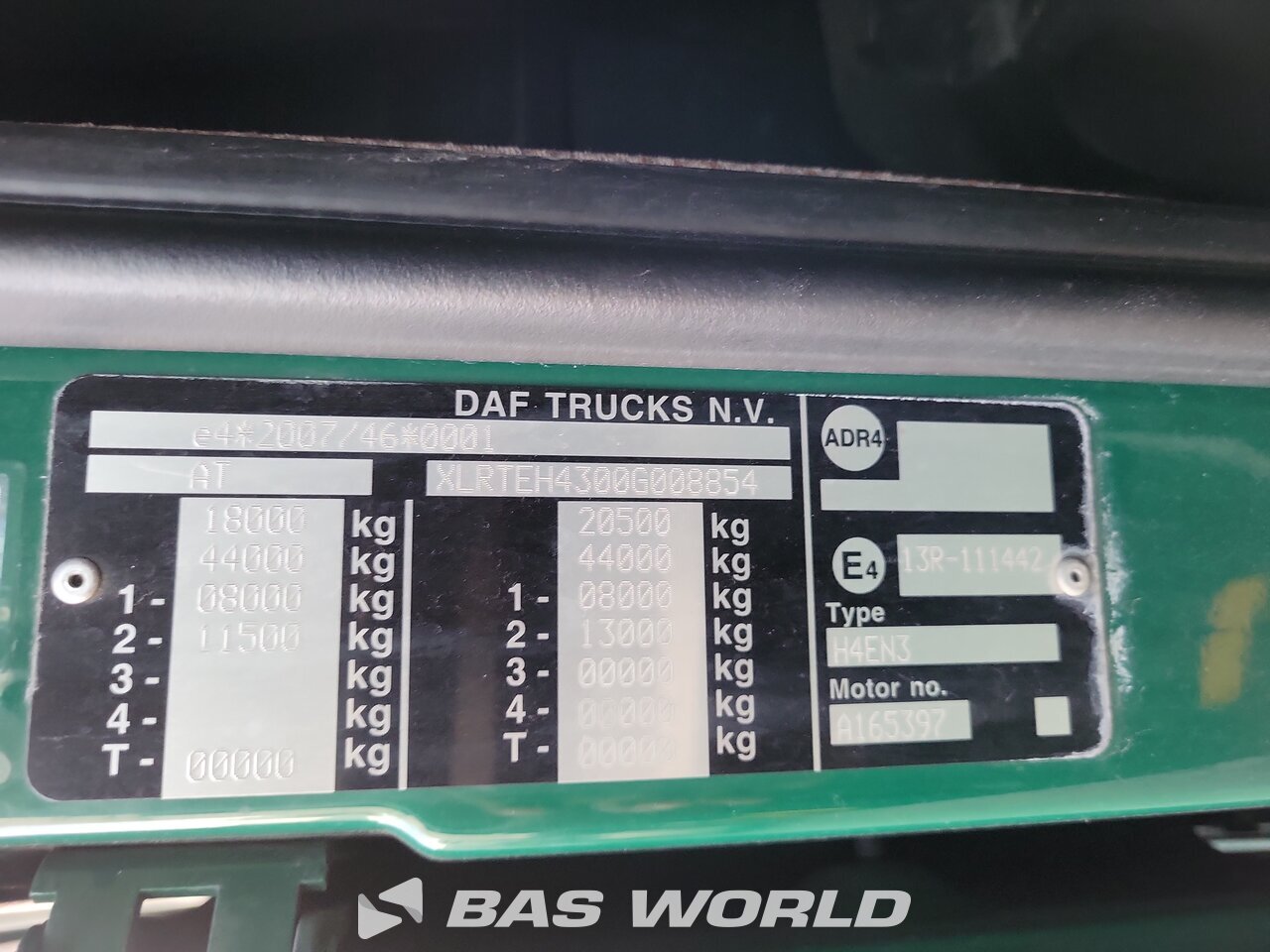 Other : DAF XF 460 4X2 Tracteur routier