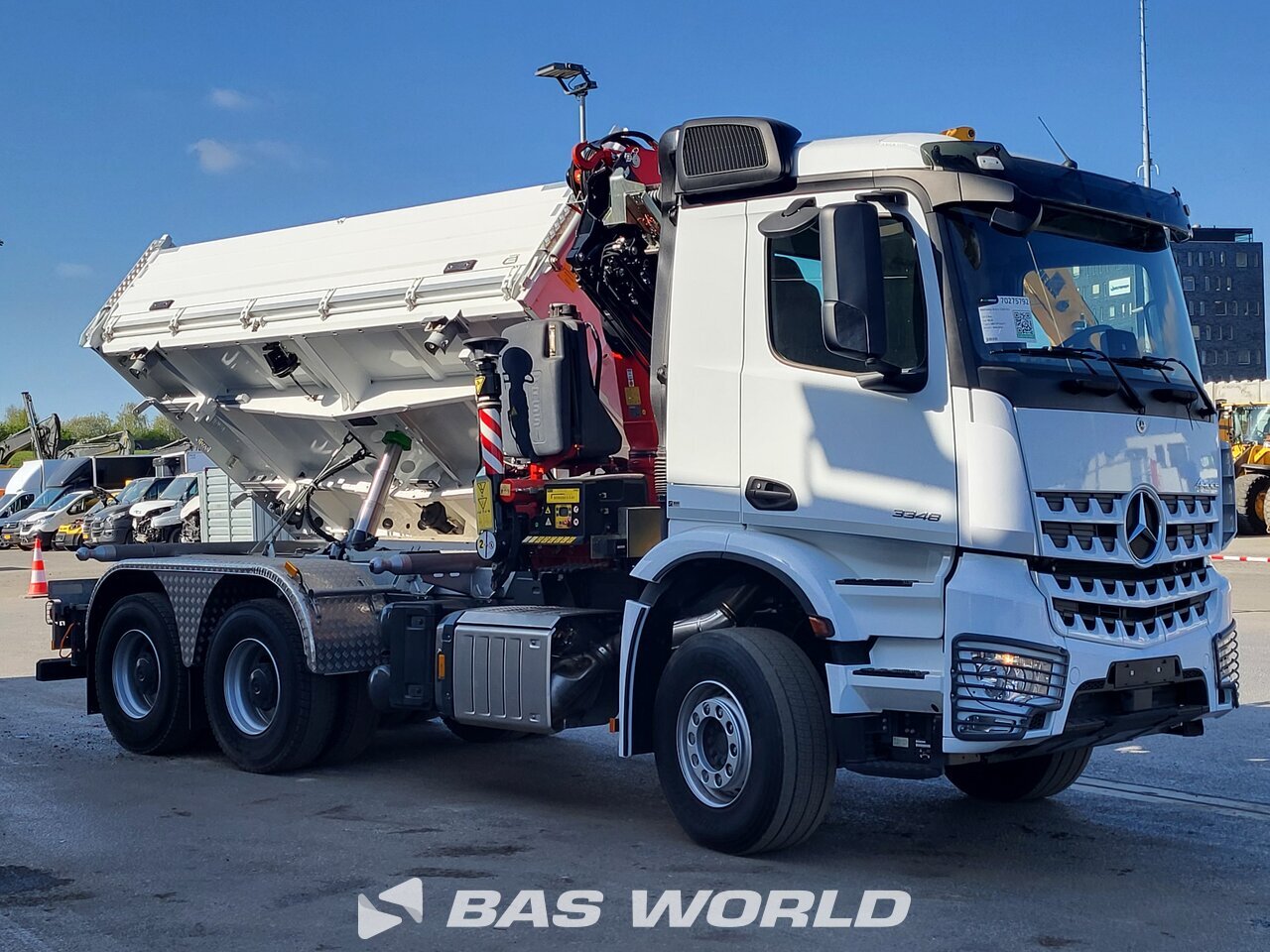 Other : Mercedes Arocs 3348 6X4 Pavic Dreiseitenkipper Camion Benne
