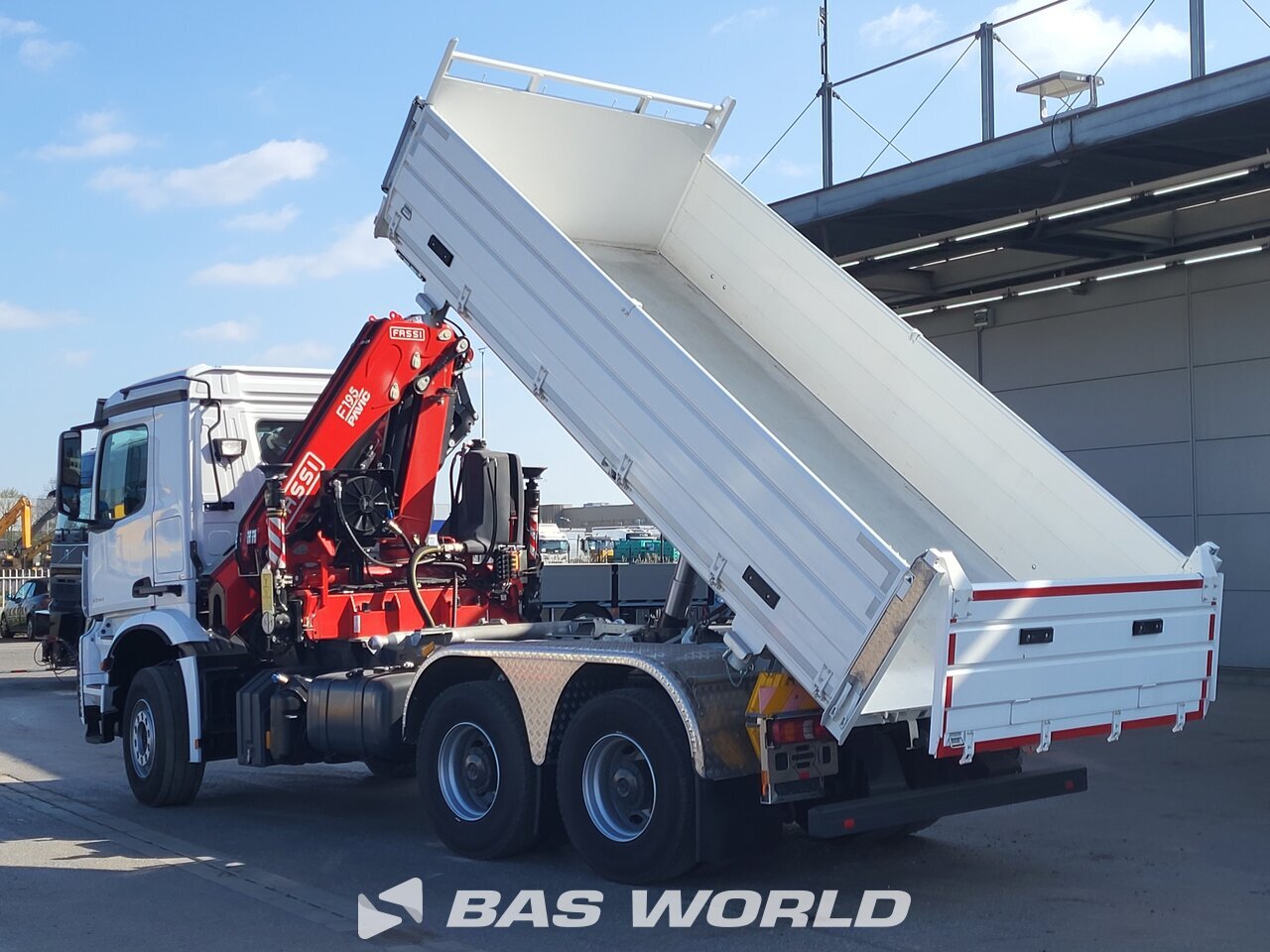 Other : Mercedes Arocs 3348 6X4 Pavic Dreiseitenkipper Camion Benne