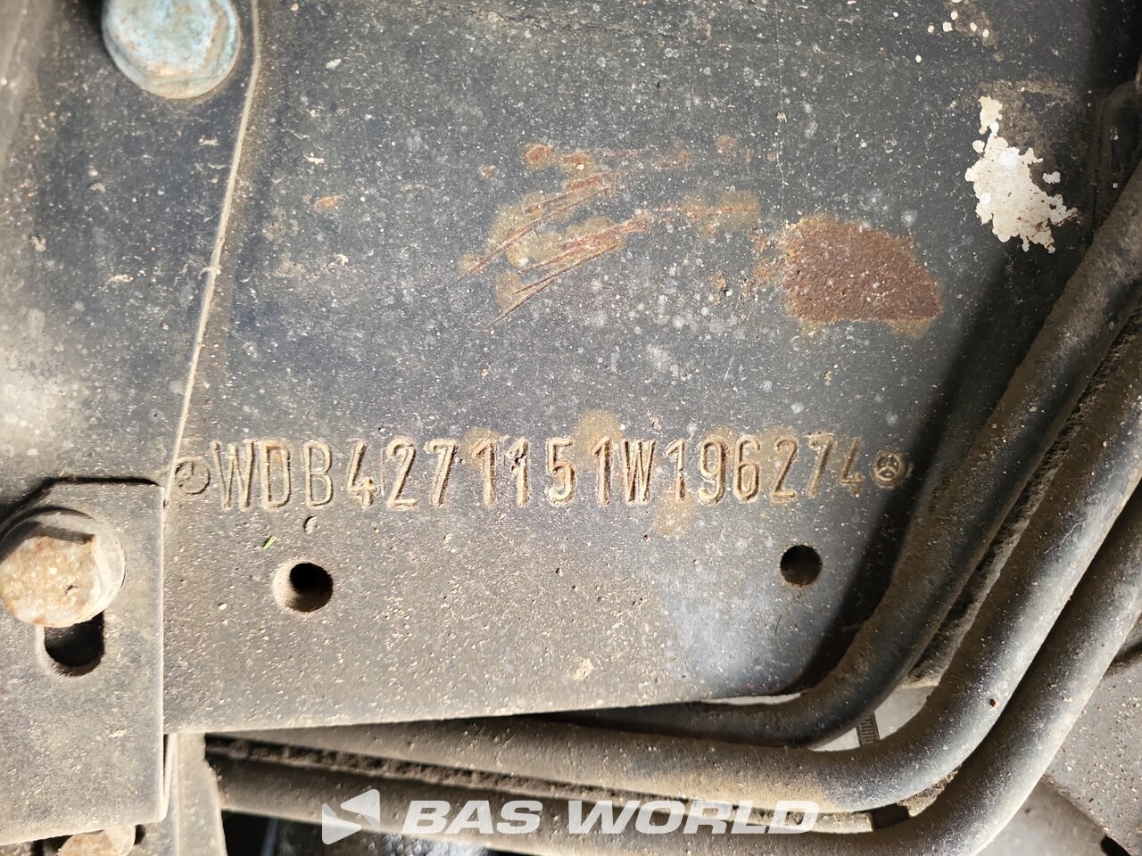 Other : Mercedes Unimog 1650 4X4 Assaloni camion aspirateur