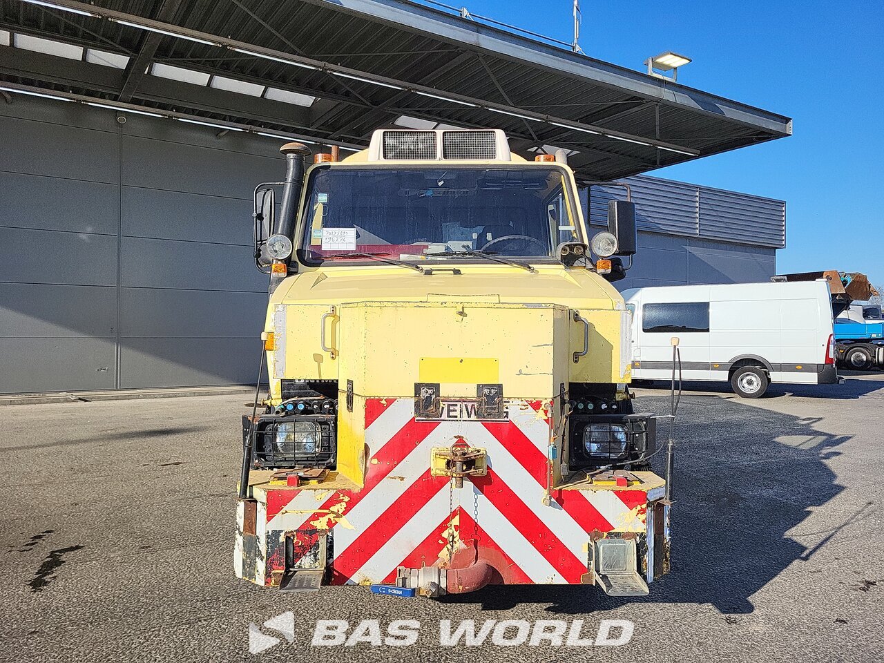 Superstructure : Mercedes Unimog 1650 4X4 Assaloni camion aspirateur