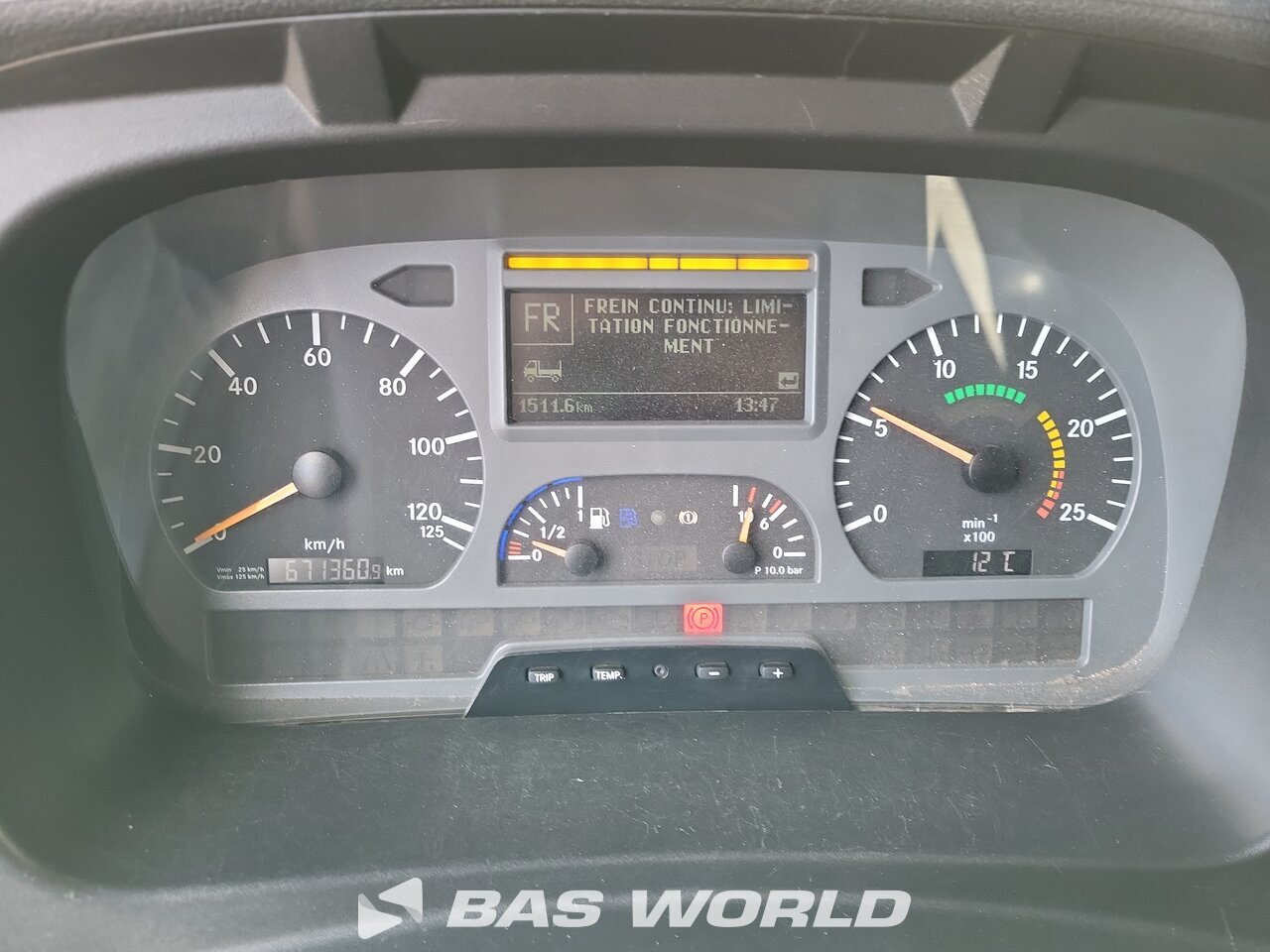 Other : Mercedes Axor 2536 6X2 Camion plateaux
