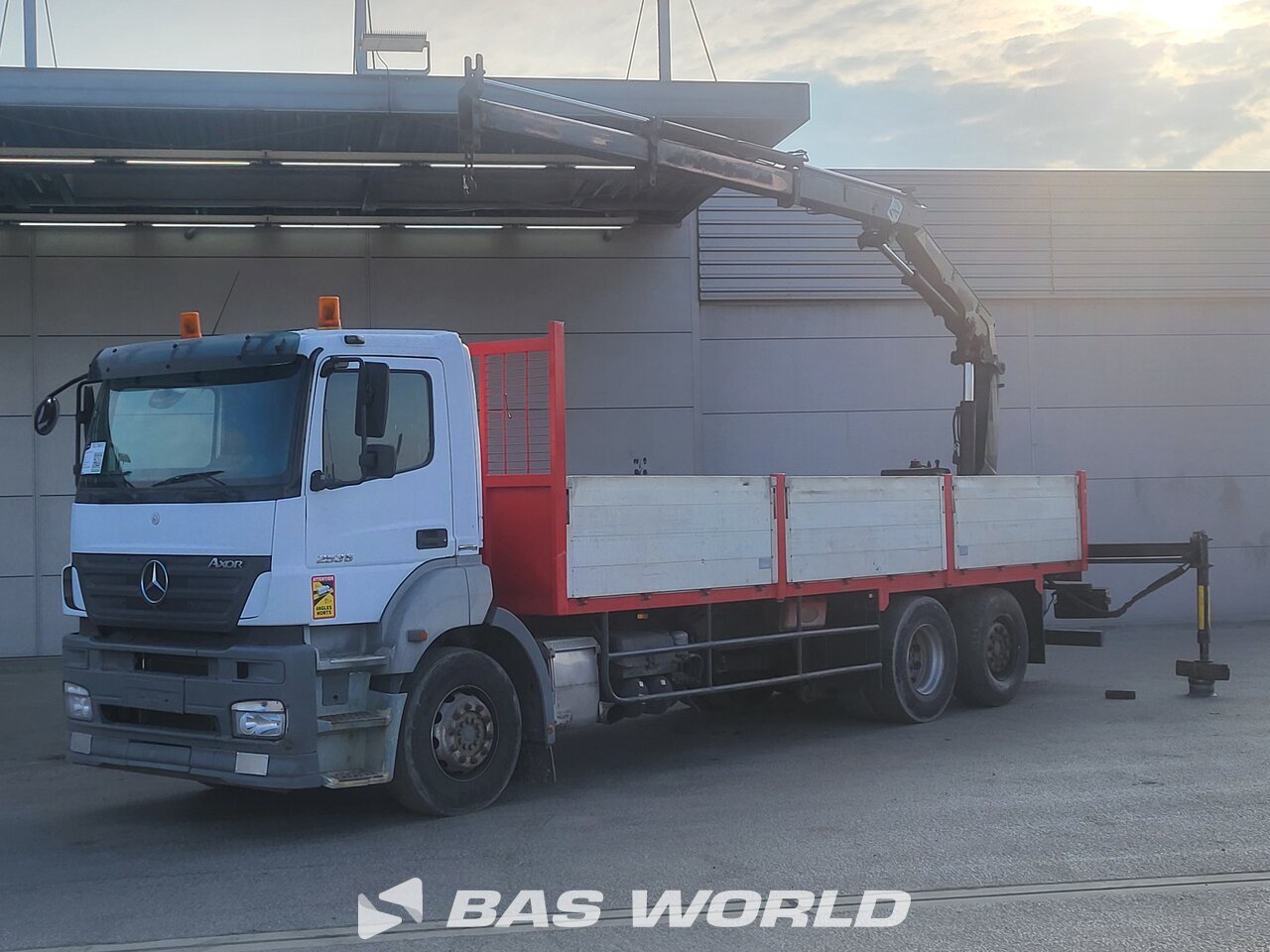Other : Mercedes Axor 2536 6X2 Camion plateaux