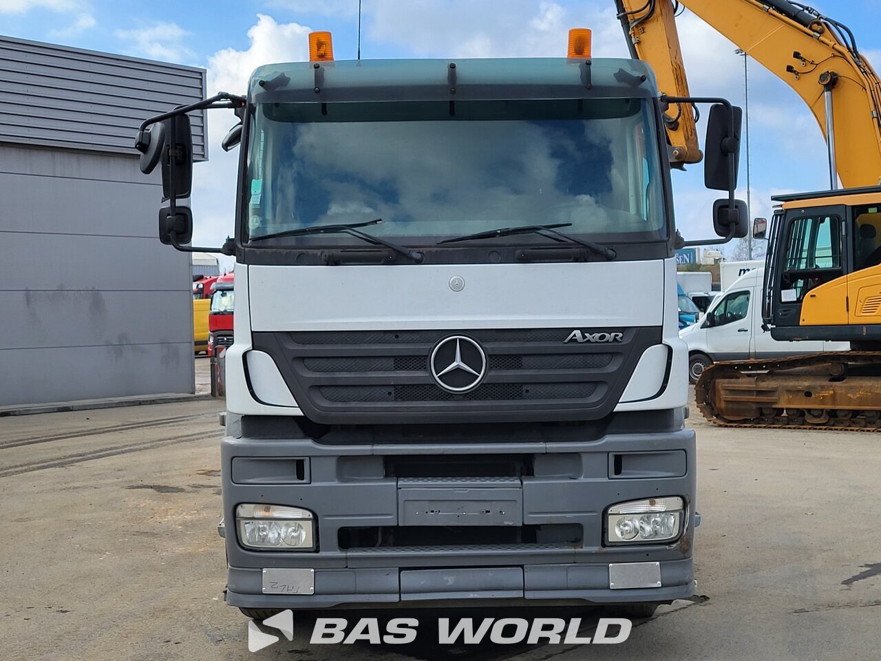 Other : Mercedes Axor 2536 6X2 Camion plateaux