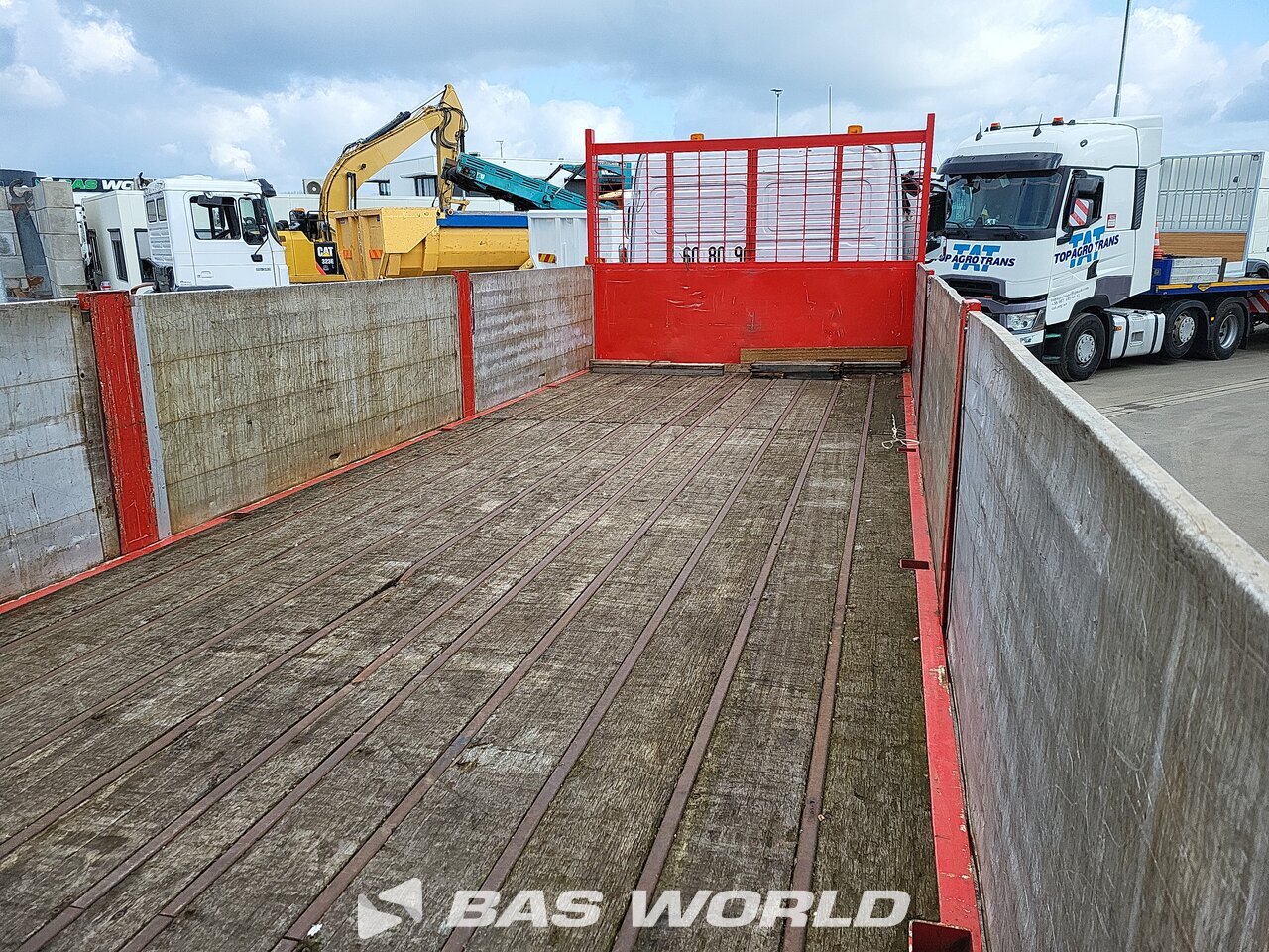 Other : Mercedes Axor 2536 6X2 Camion plateaux