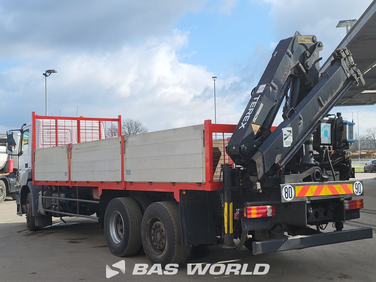 Other : Mercedes Axor 2536 6X2 Camion plateaux