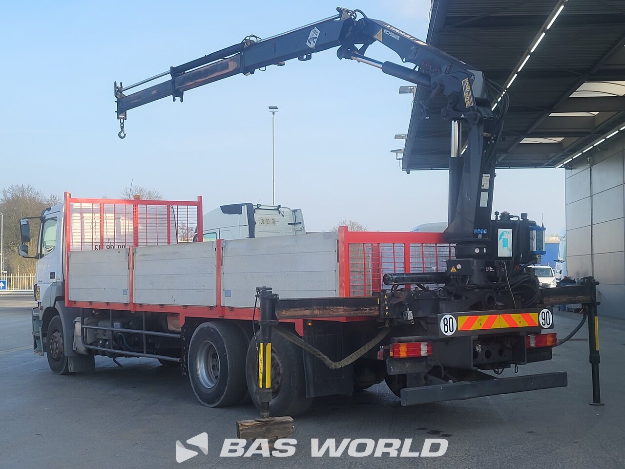 Other : Mercedes Axor 2536 6X2 Camion plateaux