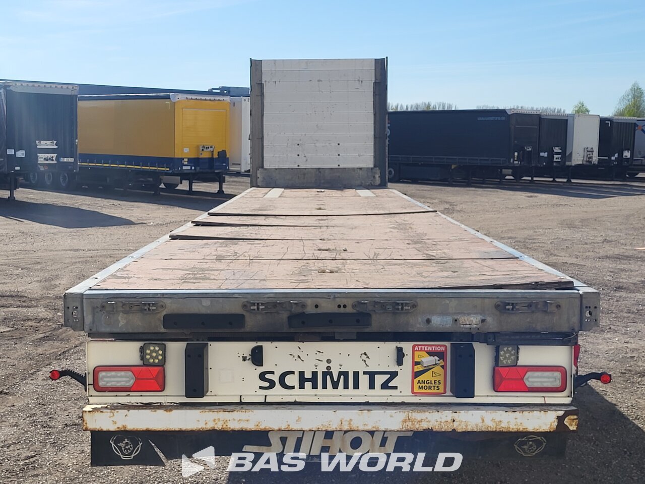 Other : Schmitz Semi-remorque plateau