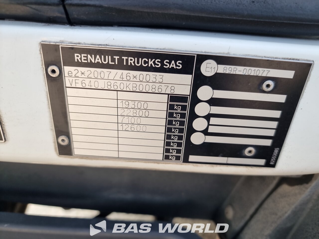 Other : Renault D 280 4X2 Grosse Equipment Carrosseries fourgons