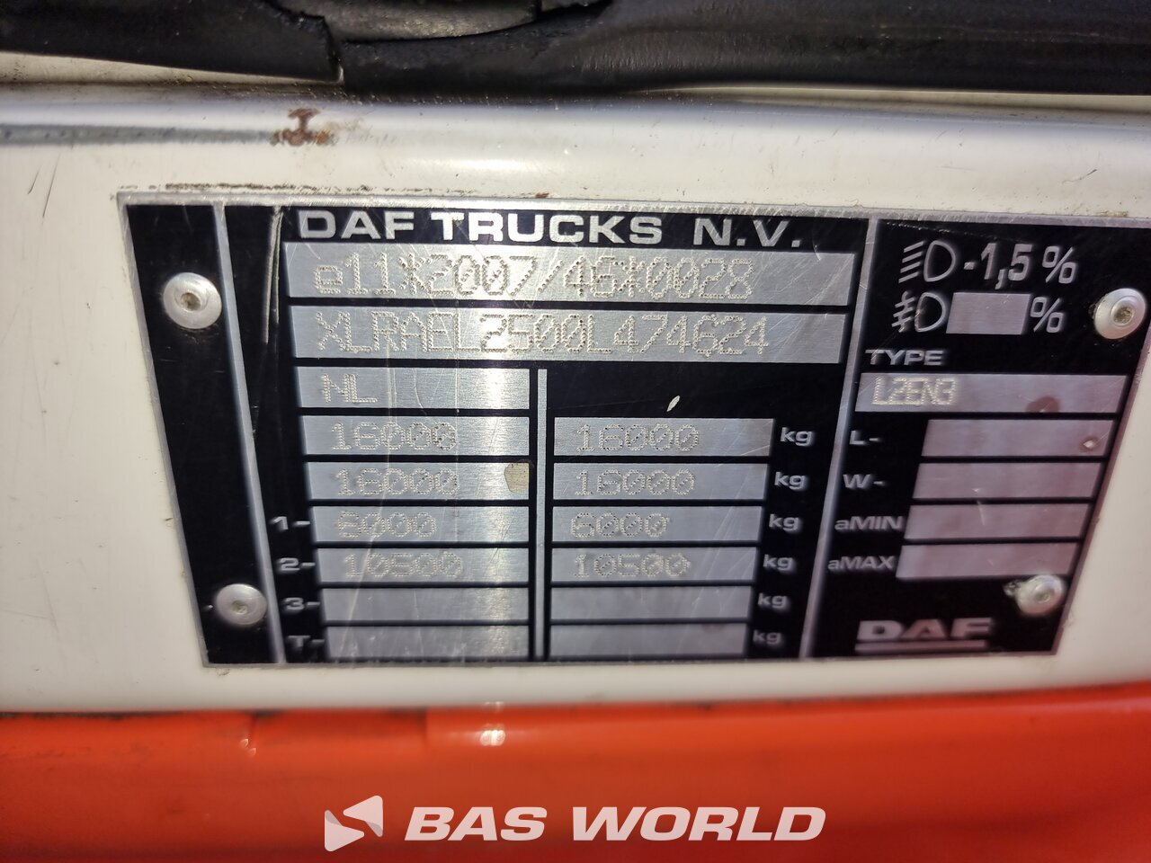 Other : DAF LF 210 4X2 ECF Eindhoven Carrosseries fourgons