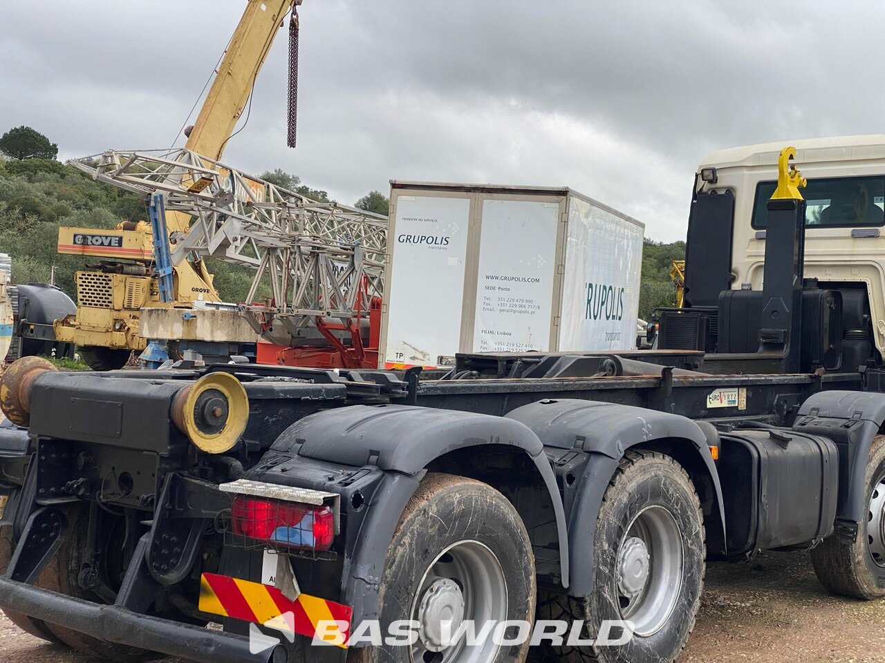 Other : MAN TGS 35.400 8X4 Mofil camion à bras