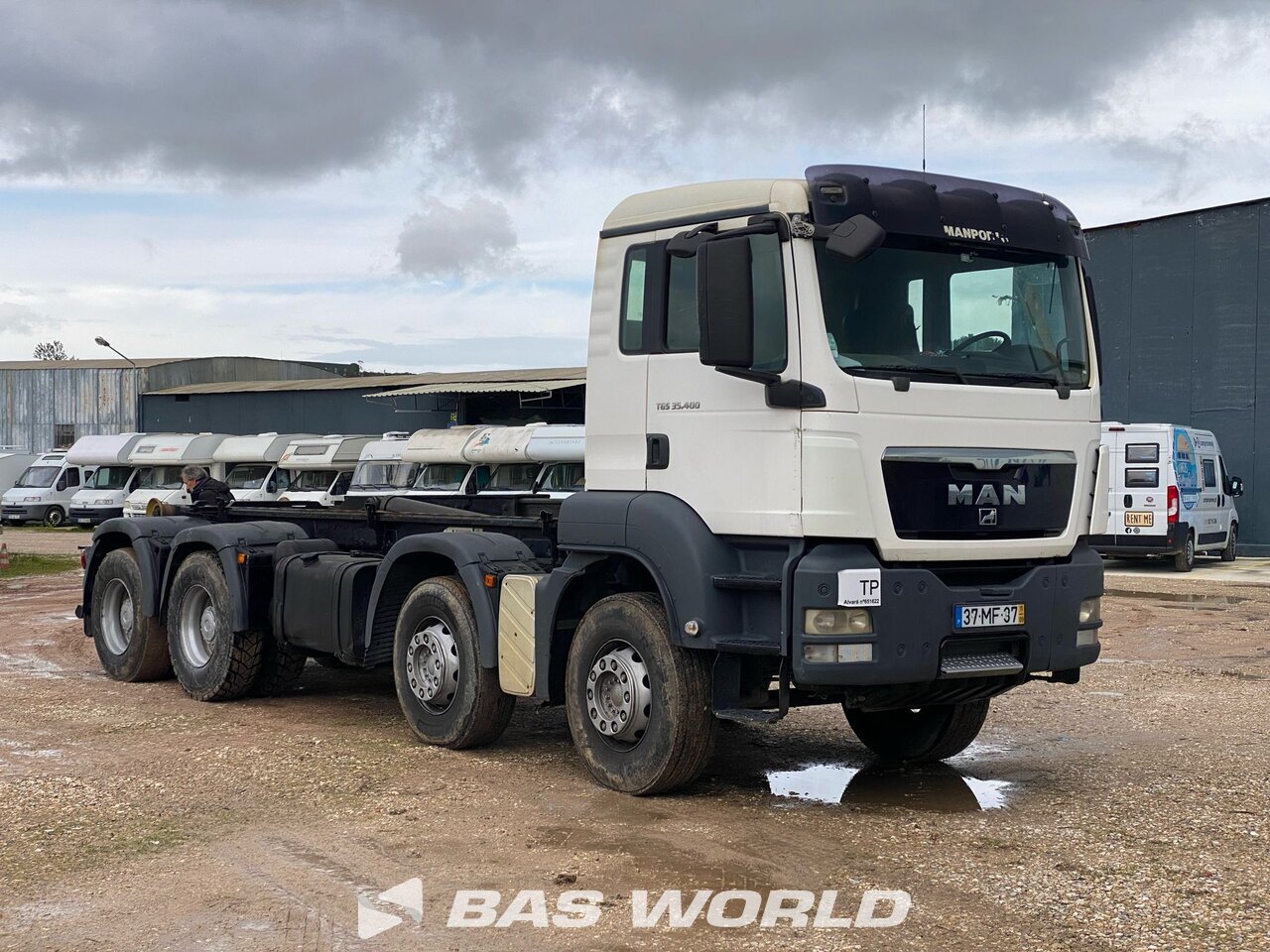 Other : MAN TGS 35.400 8X4 Mofil camion à bras