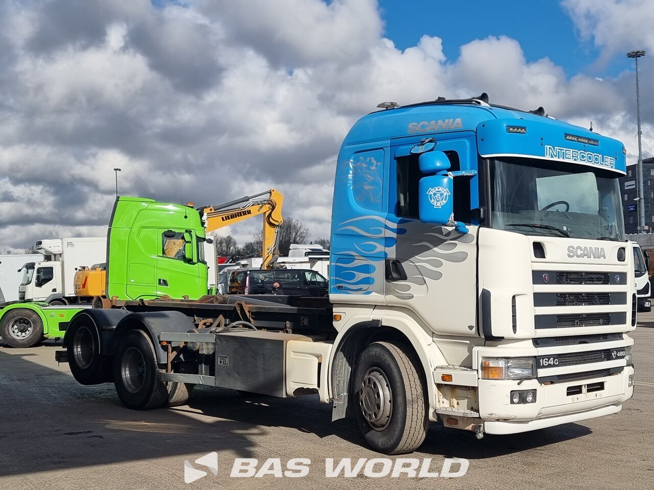 Other : Scania R480 6X2 Leebun Multilift LBS 20-570 camion à bras