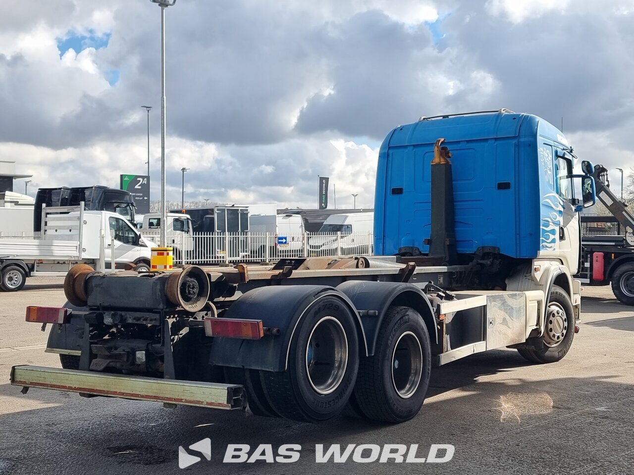 Other : Scania R480 6X2 Leebun Multilift LBS 20-570 camion à bras