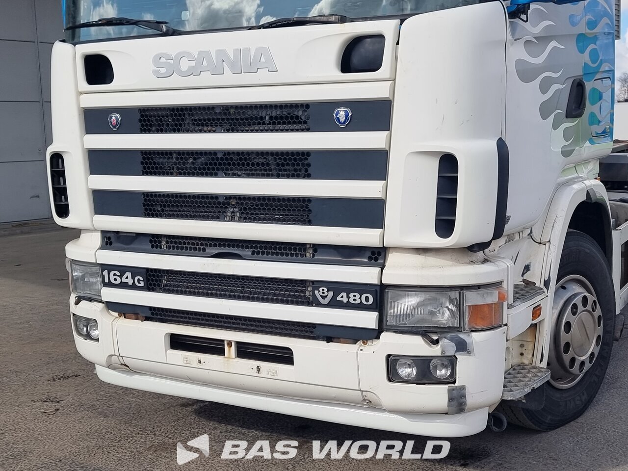 Other : Scania R480 6X2 Leebun Multilift LBS 20-570 camion à bras