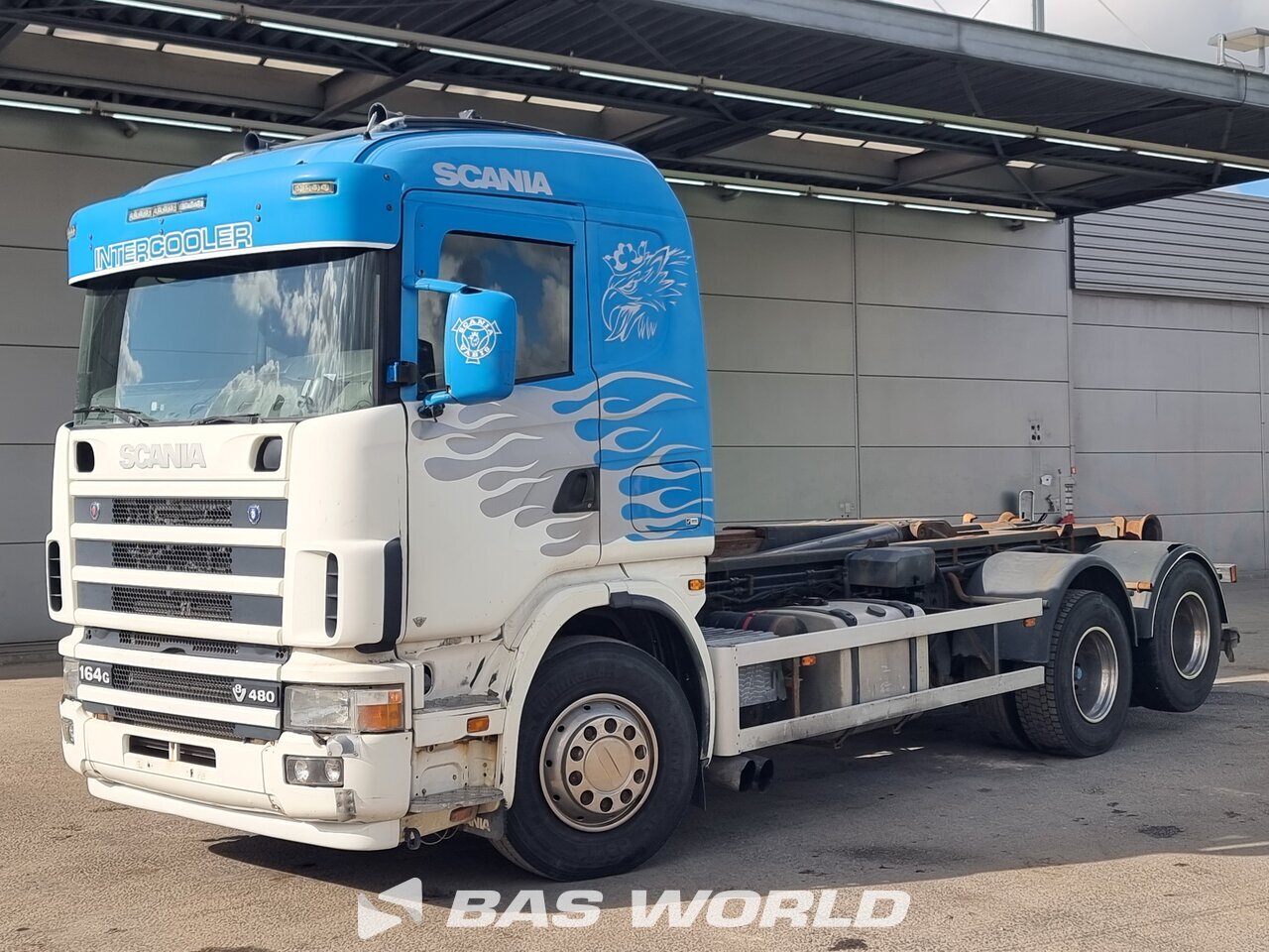Other : Scania R480 6X2 Leebun Multilift LBS 20-570 camion à bras