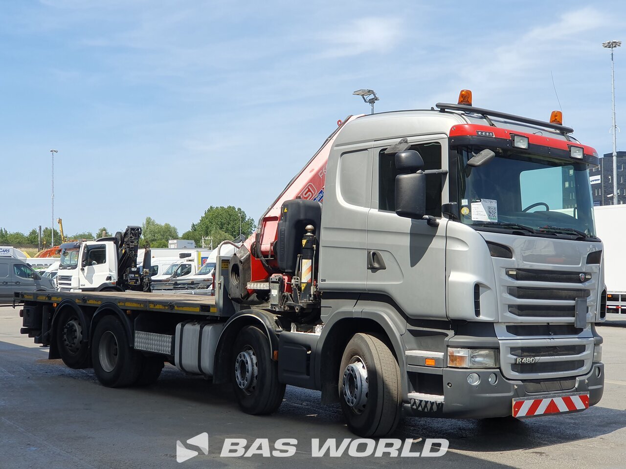 Other : Scania R480 8X2 Camion plateaux