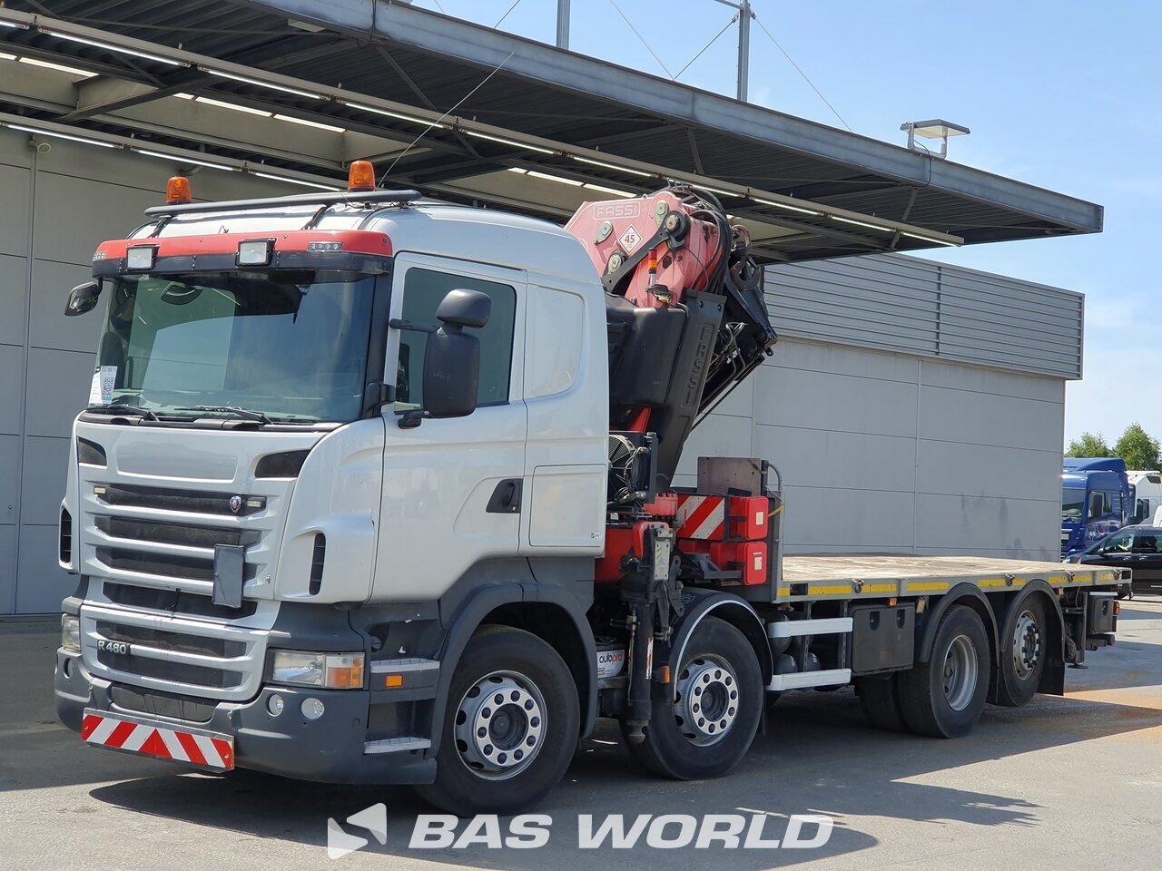 Other : Scania R480 8X2 Camion plateaux