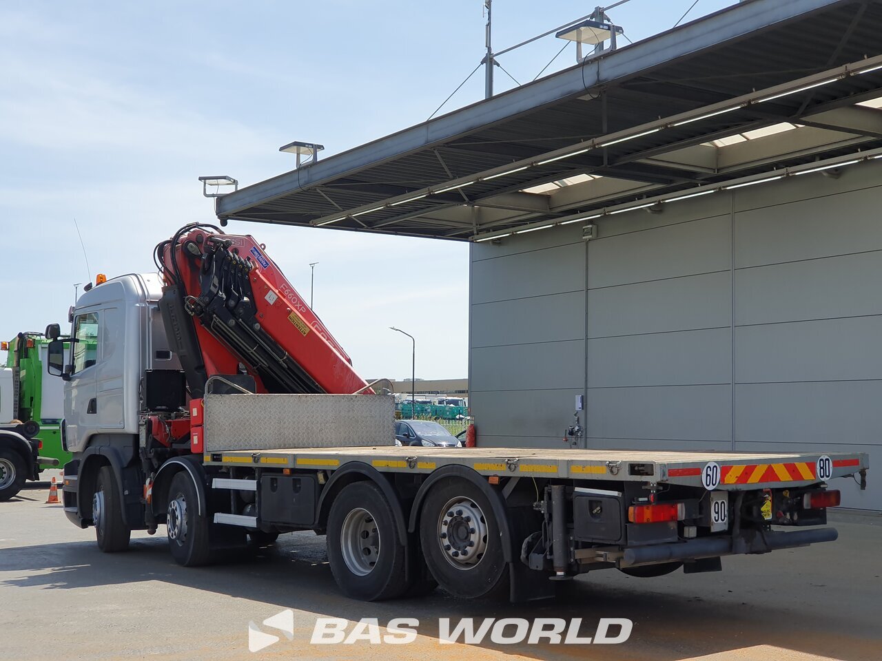 Other : Scania R480 8X2 Camion plateaux