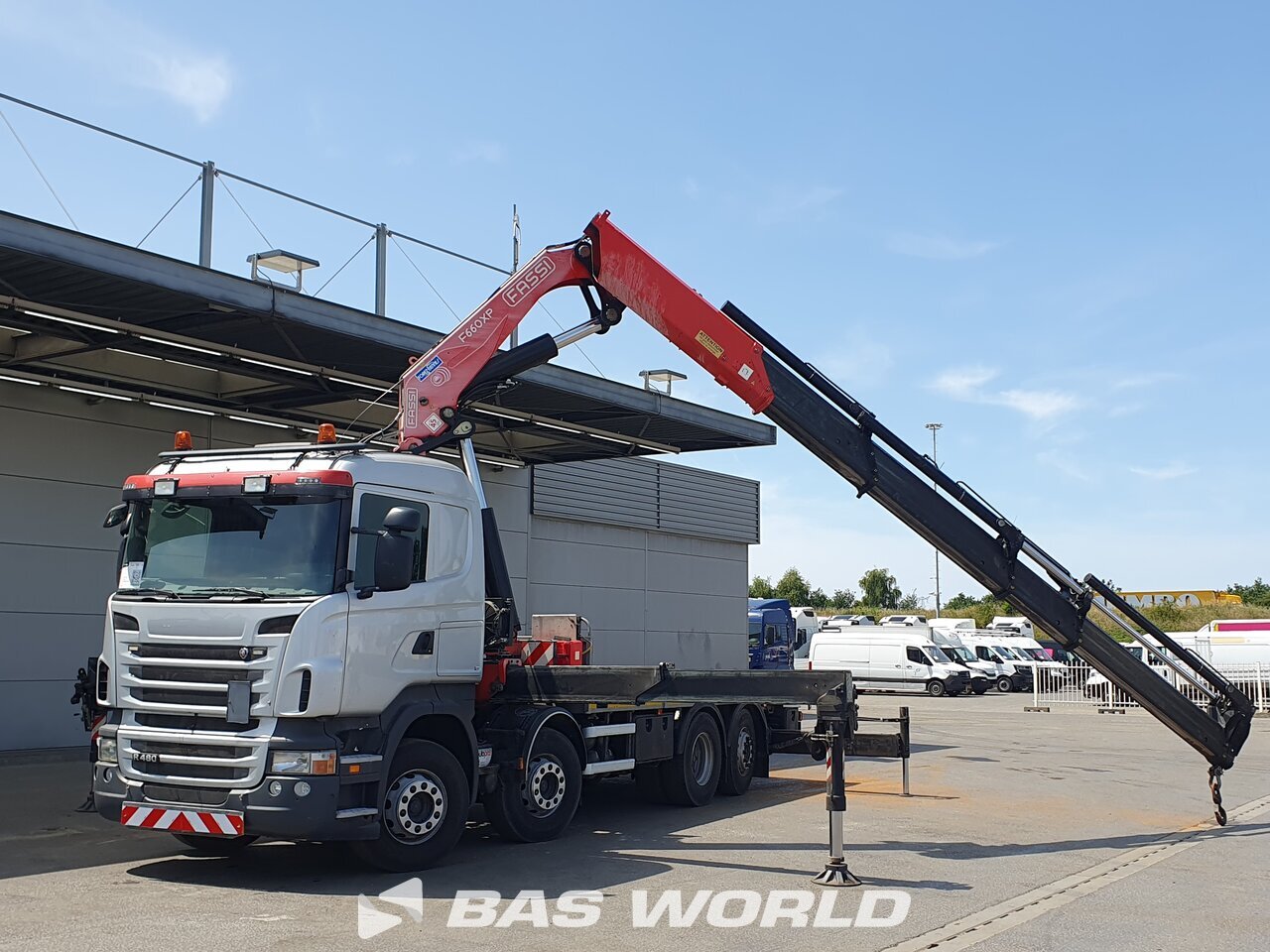 Other : Scania R480 8X2 Camion plateaux