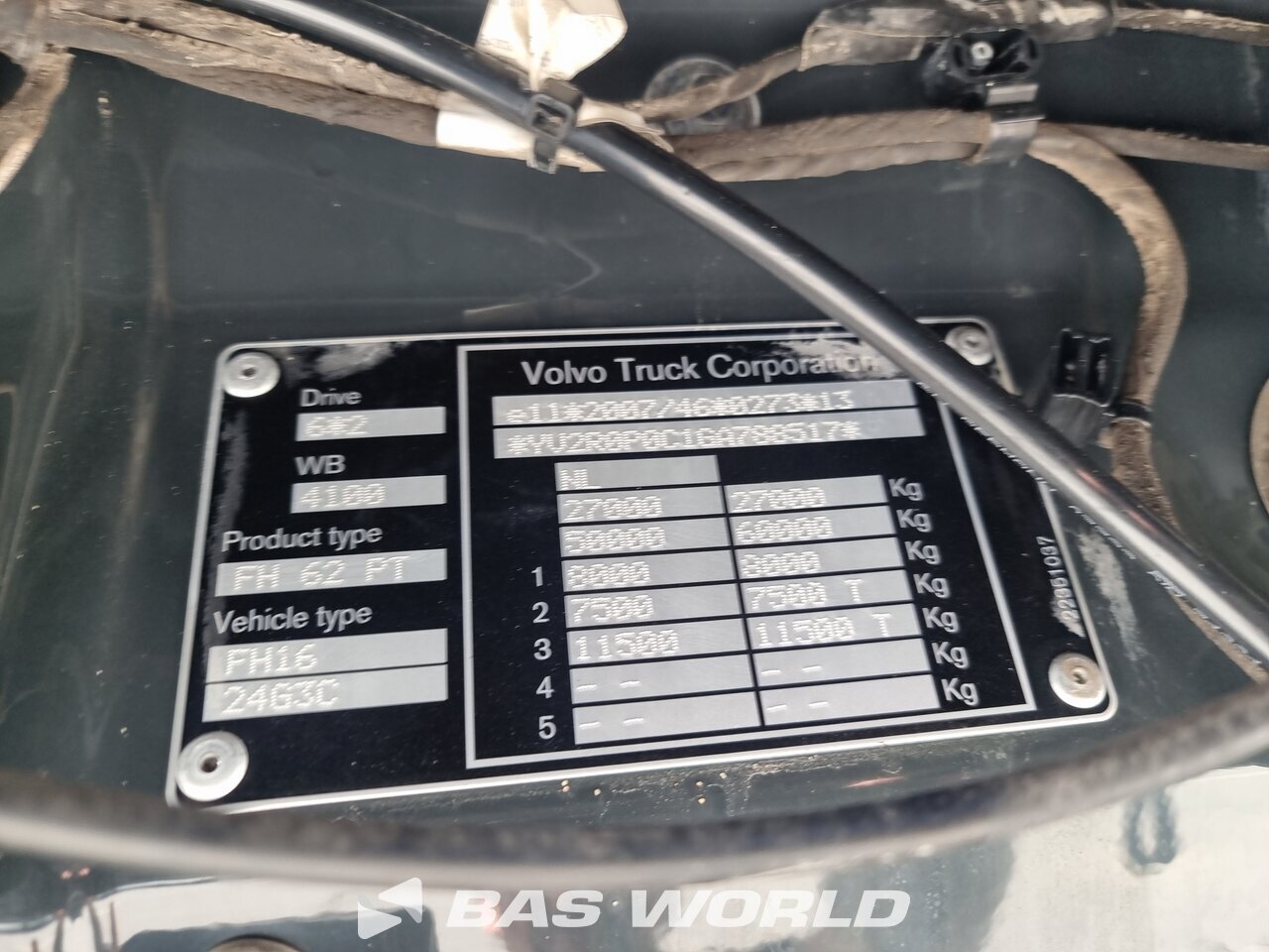 Other : Volvo FH16 750 6X2 Tracteur routier