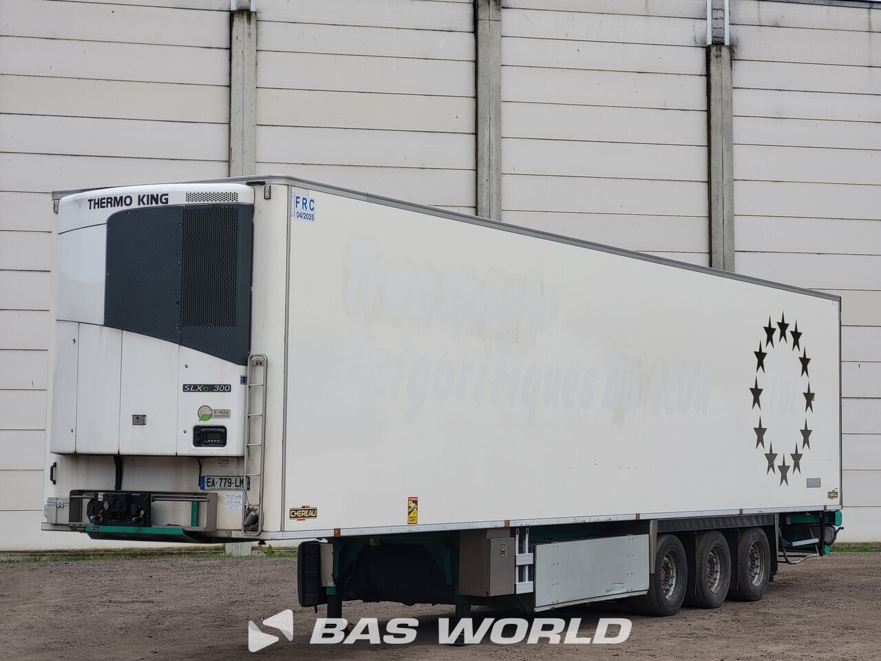 Front left : Chereau Thermo King SLXE 300 Semi-remorque frigorifique