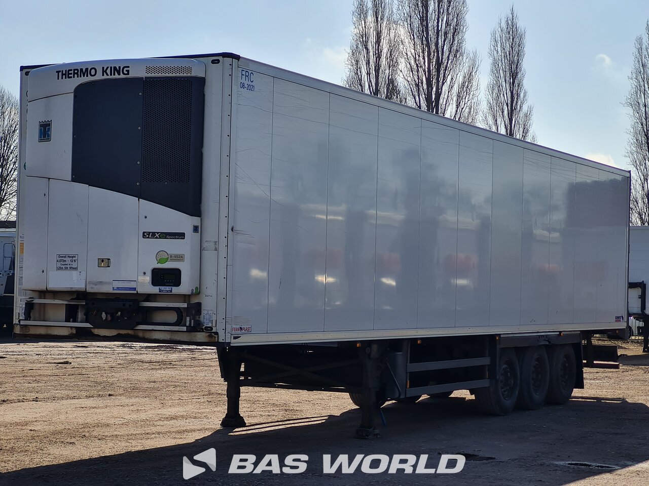 Front left : Schmitz ThermoKing SLXe Spectrum 250 Semi-remorque frigorifique