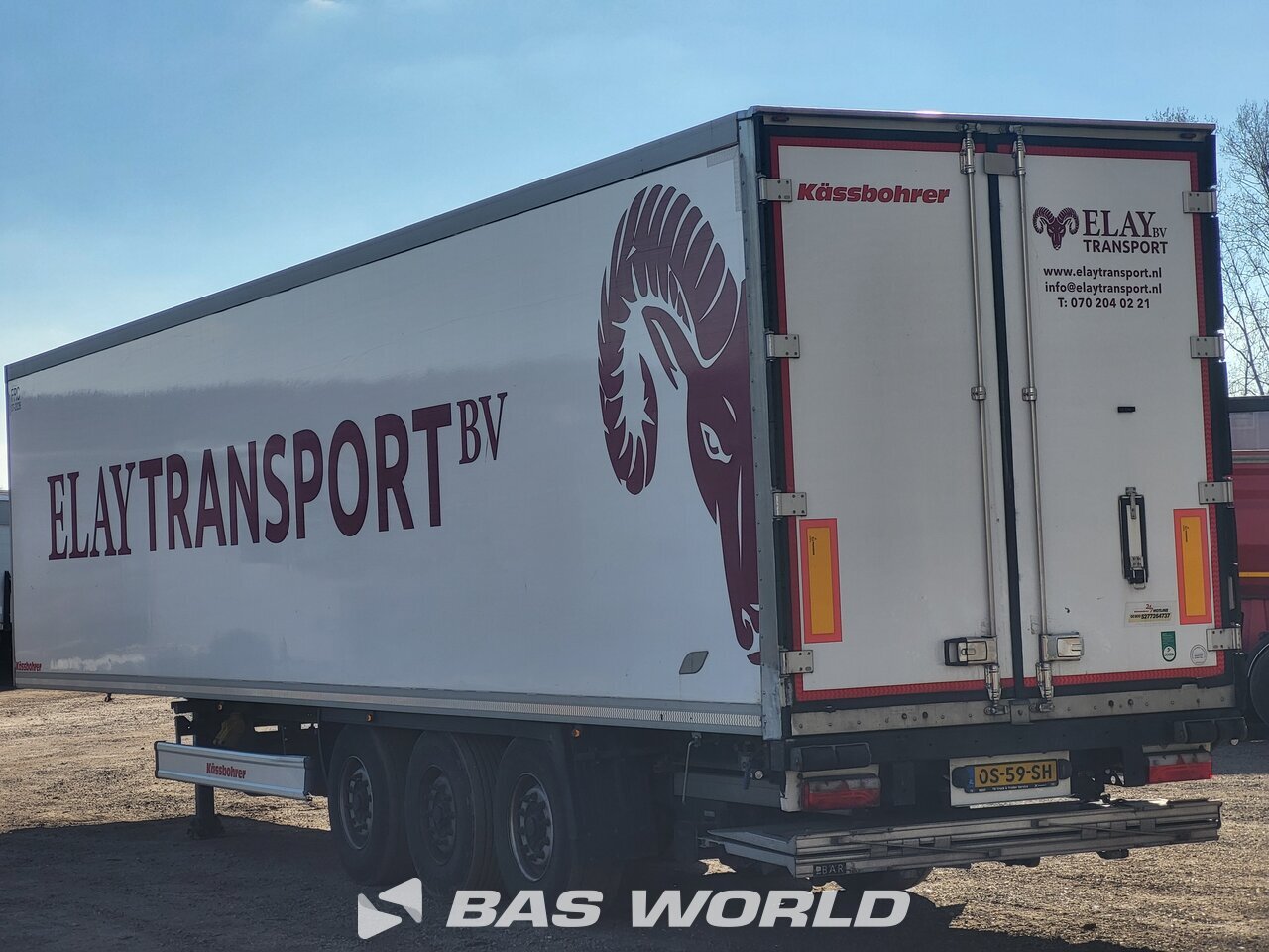 Other : Kässbohrer Carrier Vector 1550 Semi-remorque frigorifique