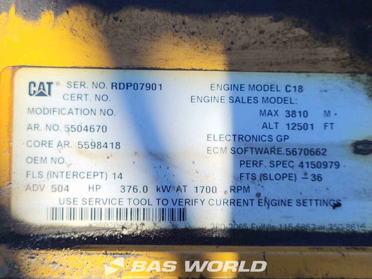 Other : Caterpillar 745 -04A Tombereau
