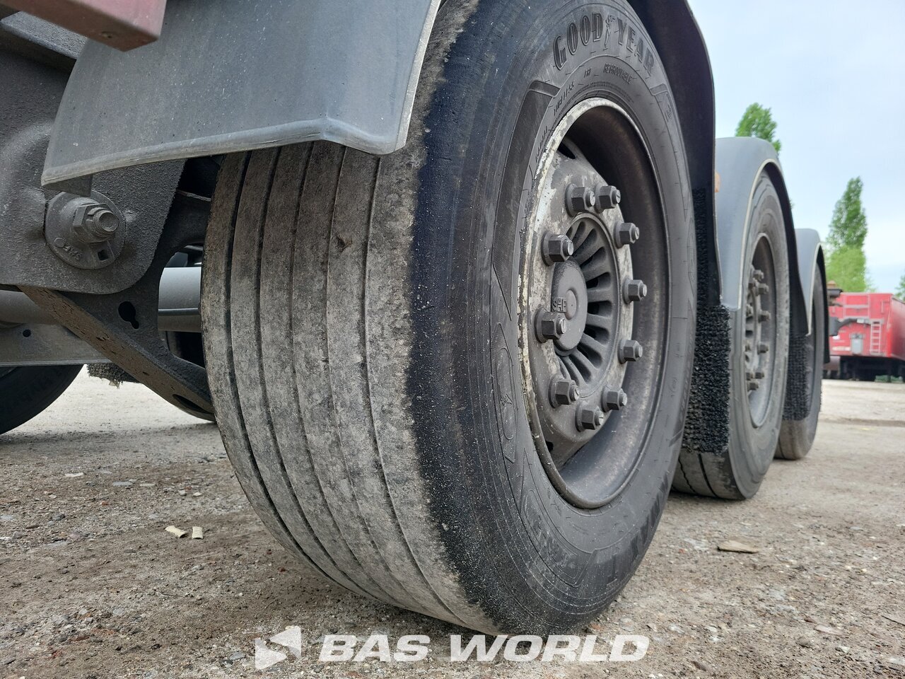 Other : Van Hool Semi-remorque châssis porte-conteneurs
