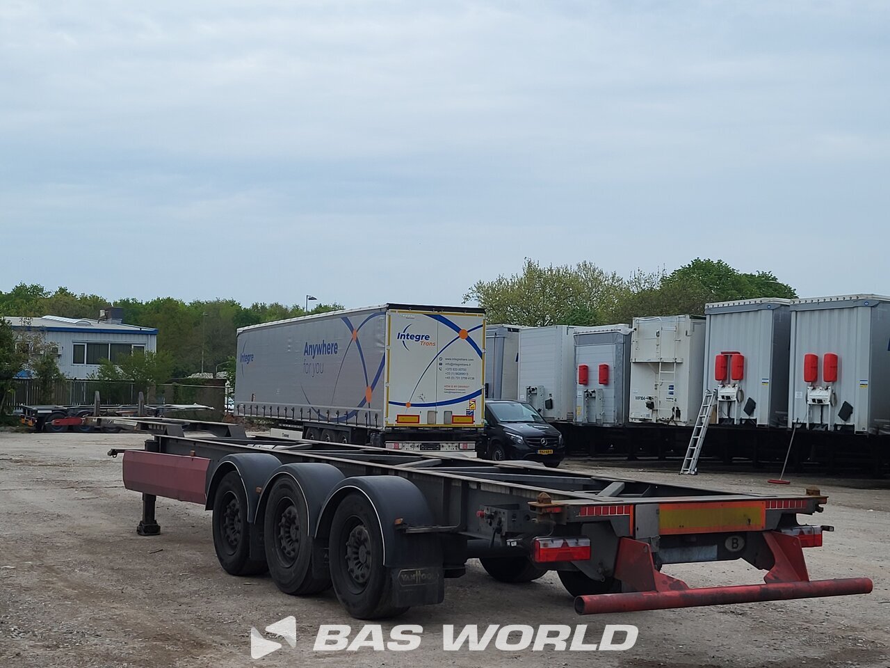 Other : Van Hool Semi-remorque châssis porte-conteneurs